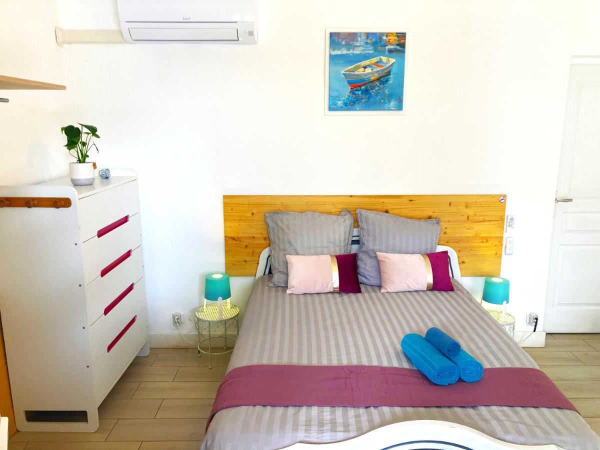 Blue Summer Vibes Apartment For 4P, Ac, Parking, Beach At 50M, Spa Access -1 Ла-Сьота Экстерьер фото